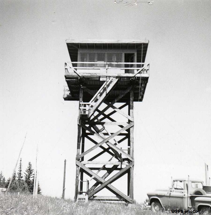 Fivemile Butte in 1963