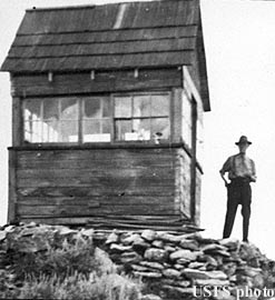 Mill Creek Butte in 1945