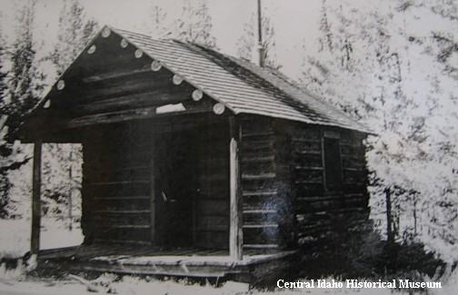 Cold Mtn. Cabin in 1935