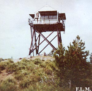 Dunn Peak in 1957