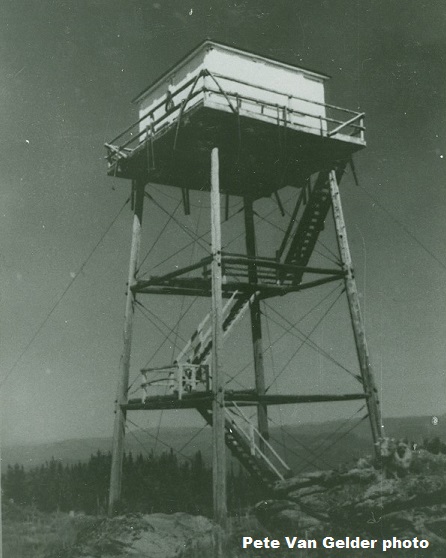 Eddy Peak in 1956