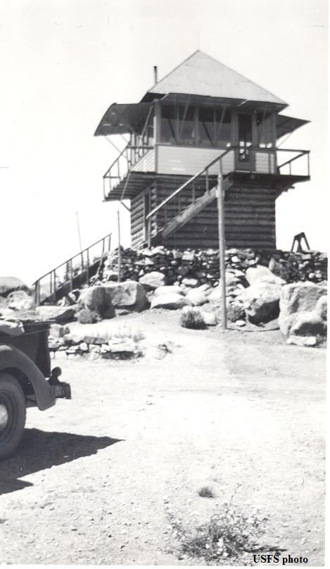 Jackson Peak in 1937