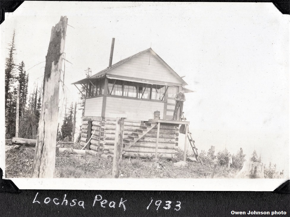 Lochsa Peak in 1933