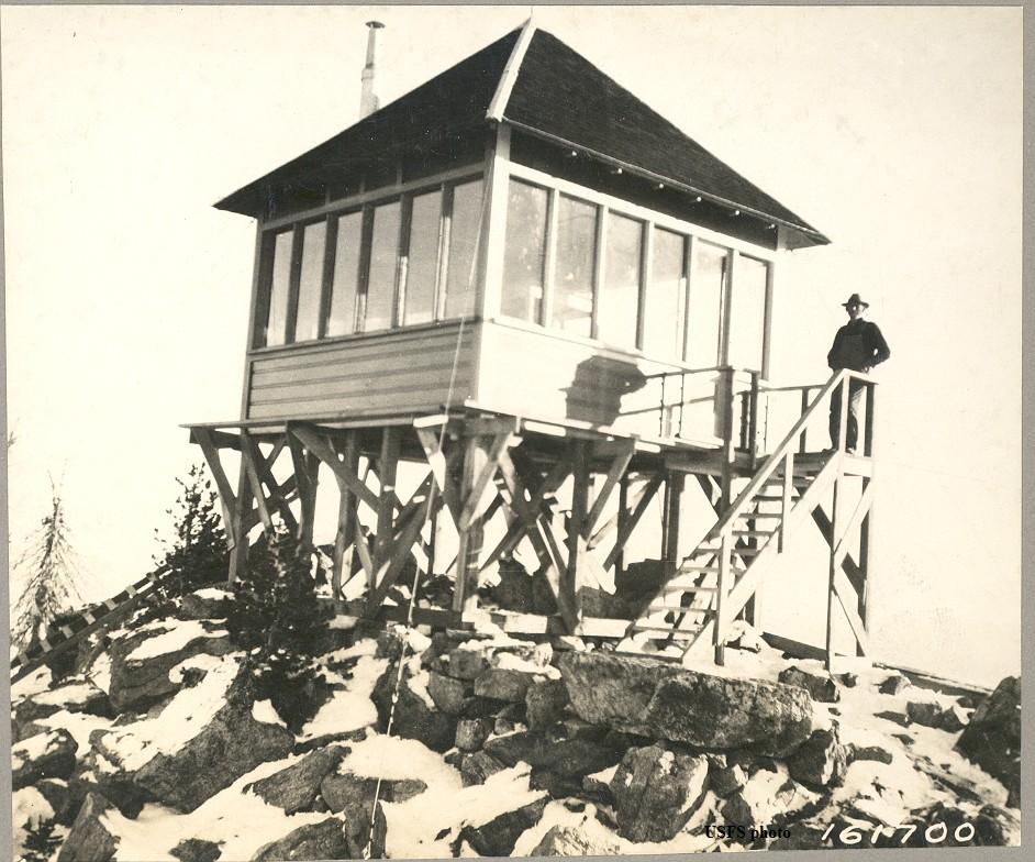 Tripod Peak in 1921