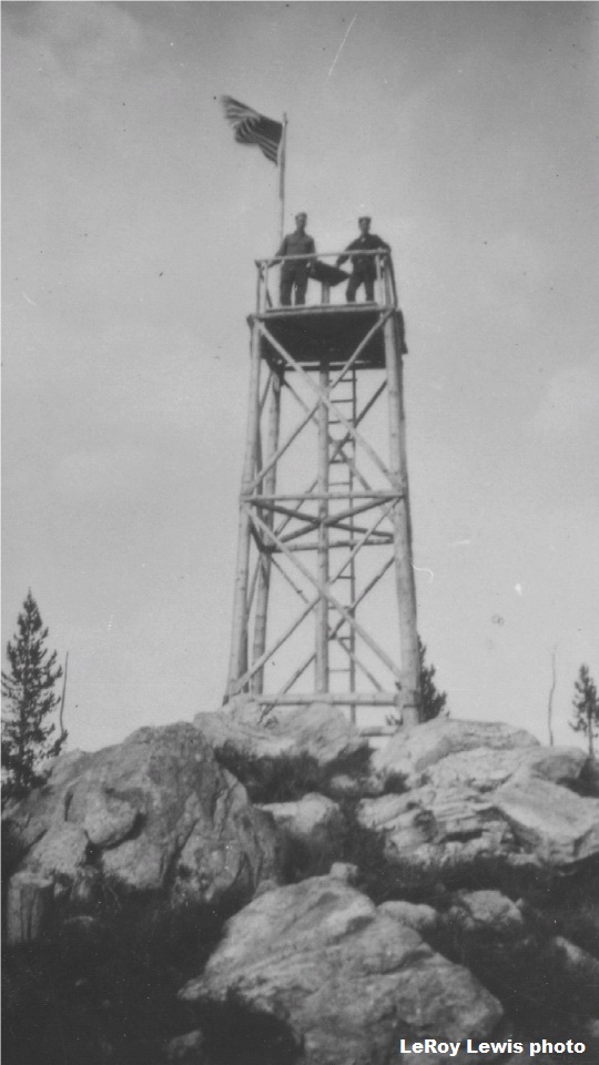 Twin Butte in 1928