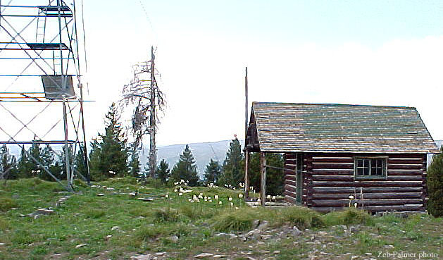 Ulysses Mtn. lookout cabin