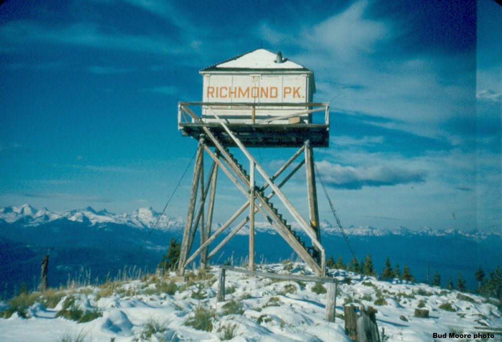 Richmond Peak in 1959