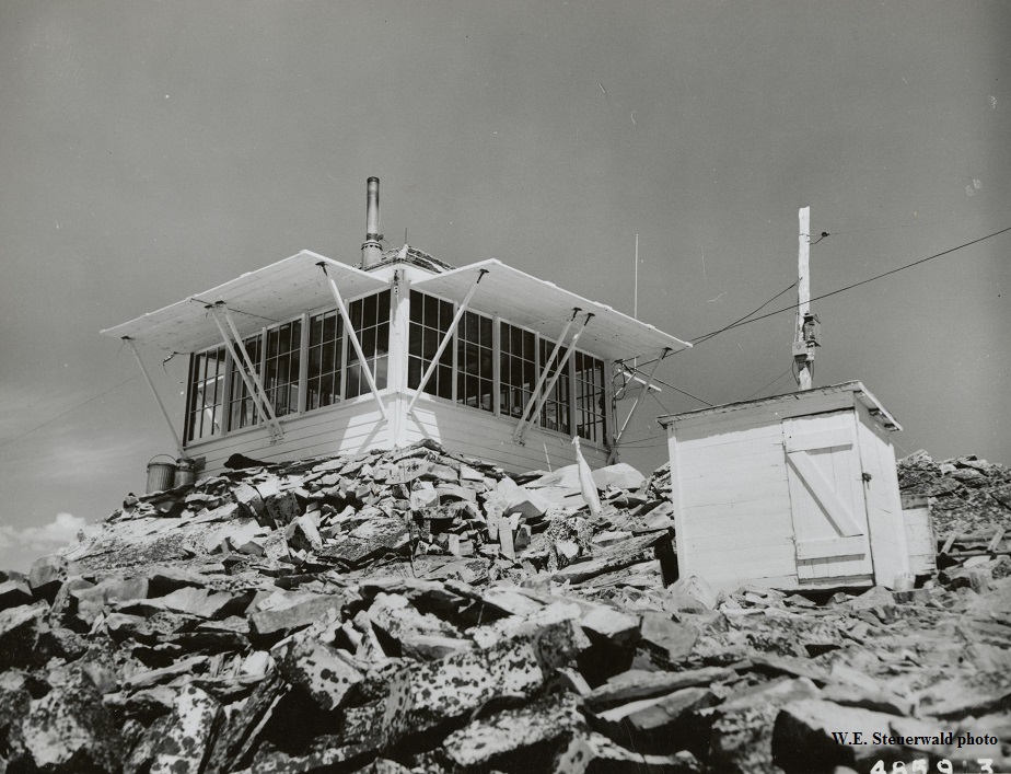 West Fork Butte in 1956