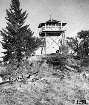 Lake Butte in 1942