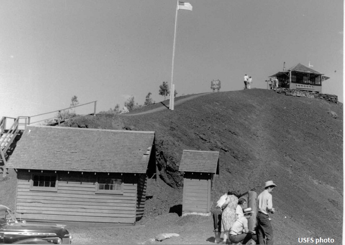 Lava Butte in 1950