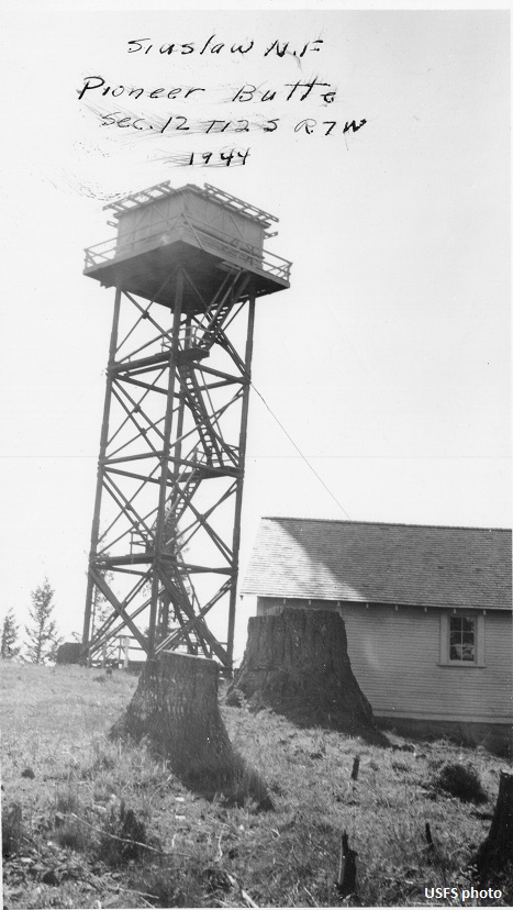 Pioneer Butte in 1944
