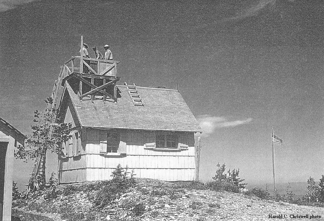Red Hill Guard Station in 1954