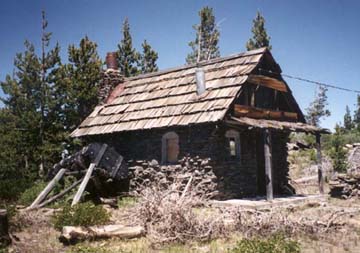 Walker Mtn. stone cabin