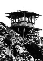 Huffman Peak in 1932