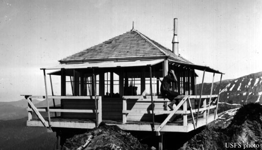 Park Butte in 1933