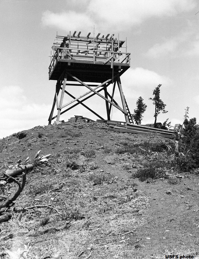 Teanaway Butte in 1940