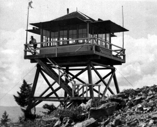 Teanaway Butte in 1955