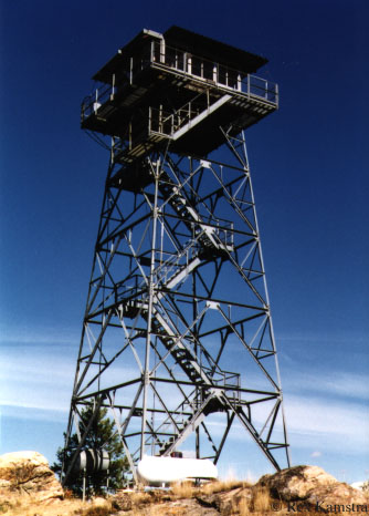 Whitmore Mtn. steel tower