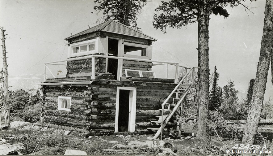 Hunter Peak in 1918